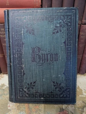 The Poetical Works of Lord Byron Illustrated Antique Poetry Book - Image 1 of 4