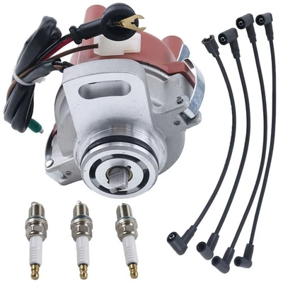 Distributor Wire Spark Plug Set EG283-68800 For Kubota WG600 WG750 WG752 DF750 - Image 1 of 2