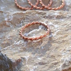 Lost 1/8 Cubit Tensor Ring 177 Mhz  Hidden Forbidden Copper Energy Tensor Ring - Picture 1 of 24