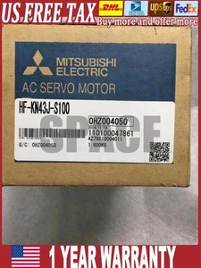 1PC MITSUBISHI AC SERVO MOTOR HF-KN43J-S100 NEW ORIGINAL FREE EXPEDITED SHIPPING - Picture 1 of 3