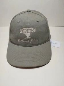 Gorra de béisbol verde Happ Controls tela billar campeonato correa ajustable - Imagen 1 de 6