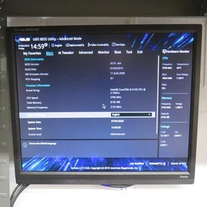 Asus H110M-A/DP i3-6100 @ 3.70GHz 8GB DDR4 Ram Socket 1151 Motherboard Bundle IO - Photo 1/8
