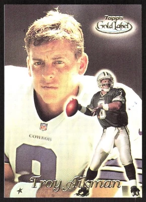 2160J 1999 Topps Gold Label #81 Troy Aikman Foto 1 de 2
