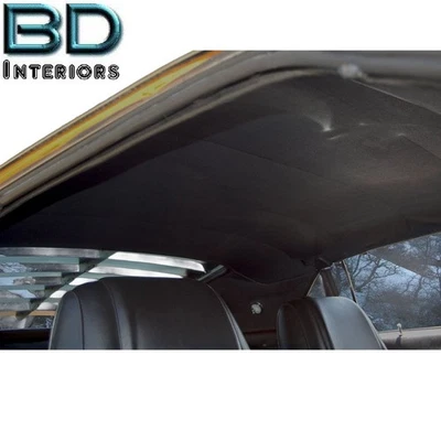 Black Replacement Headliner for 1969 & 1970 Ford Mustang Coupe - Image 1 of 4