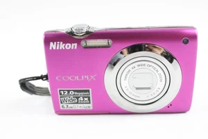 Nikon Coolpix S3000 Digital Compact Camera Working w/ Nikkor 4x Wide Zoom Lens - Picture 1 of 6