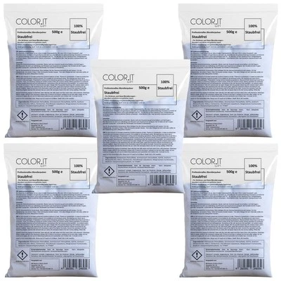 COLOR.IT Blondierpulver – Premium-Haaraufheller (5er Pack) 500g - Bild 1 von 3