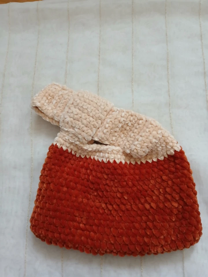 Handmade Crochet, Japanese Knot Tote  Bag , - Image 1 of 4