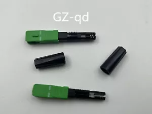 10pcs SC -APC SM Embedded Fiber Optic Fast Connector Quick Connector Cold FTTH - Picture 1 of 5