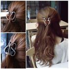 Fashion Acrylic Jewelry Full Diamond Claw Hairpin Butterfly Hair Clip
