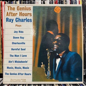 RAY CHARLES - THE GENIUS AFTER HOURS (VINYL LP) 1961!! RARE!! ATLANTIC / 1369 - Bild 1 von 4