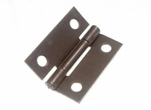 New 100 X Door Butt Hinges Steel Self Colour 38mm ( 1 1/2 Inch ) - Onestopdiy - - Picture 1 of 1