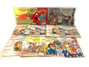 Kids Book Lot Berenstain Bears Clifford Little Critter  Lot of 14 - Picture 1 of 1