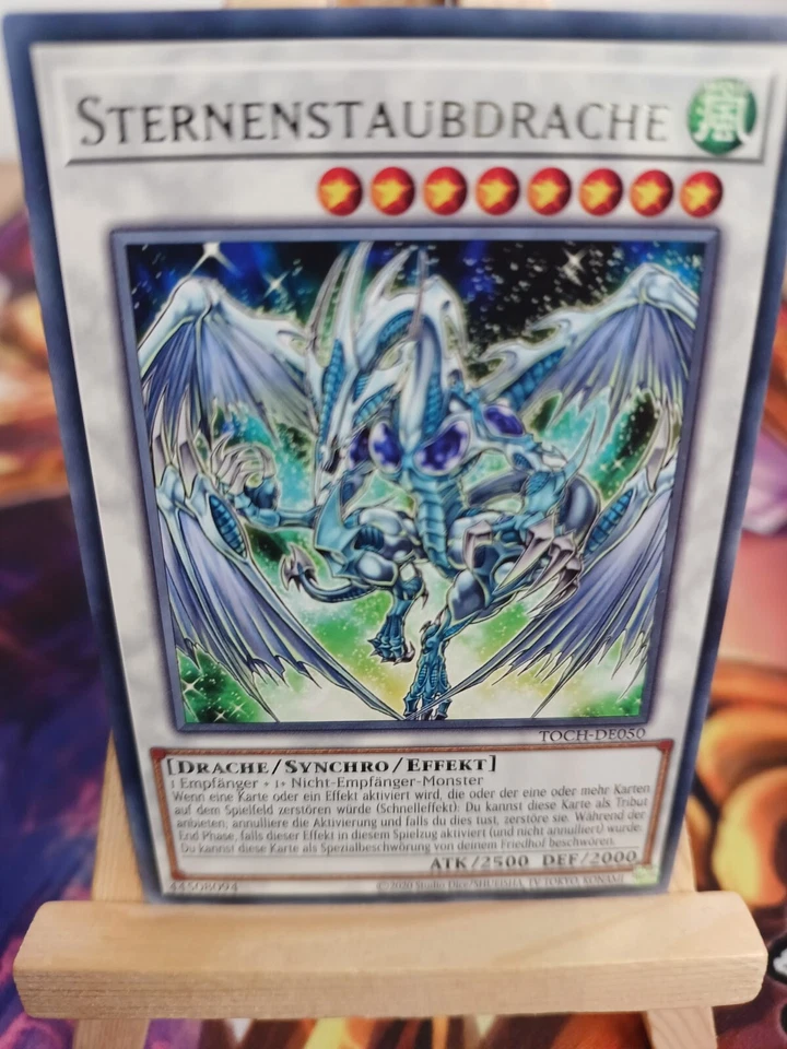STERNENSTAUBDRACHE TOCH-DE050 Rare DE NM YUGIOH - Bild 1 von 1