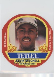 1990 Tetley Tea Discs Kevin Mitchell #6