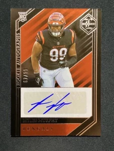 2023 Panini Limited Rookie Auto /99 Myles Murphy RC #199 Bengals - Picture 1 of 4