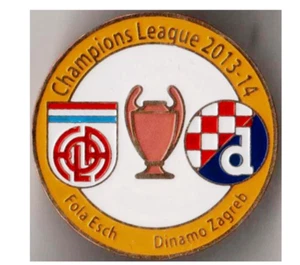 football soccer pin badge Dinamo Zagreb - Fola Luxembourg 2013-2014 #2 - Picture 1 of 1