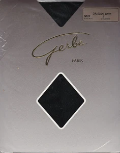 GERBE - COLLANT CALECON GAYA LEGGINGS OPAQUE SATINE - NOIR - TAILLE 1 - Picture 1 of 3