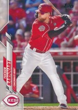 2020 Topps #601 TUCKER BARNHART - Cincinnati Reds