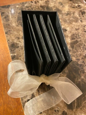 Álbum de fotos hecho a mano hágalo usted mismo álbum de recortes regalo regalos de boda 4 1/4 x6 Foto 1 de 4