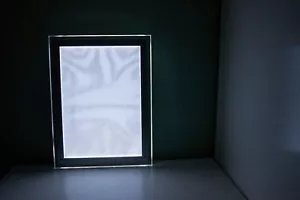 neuwertiger LED Rahmen im Format Din A3 KOMPLETT mit Netzstecker - Bild 1 von 5