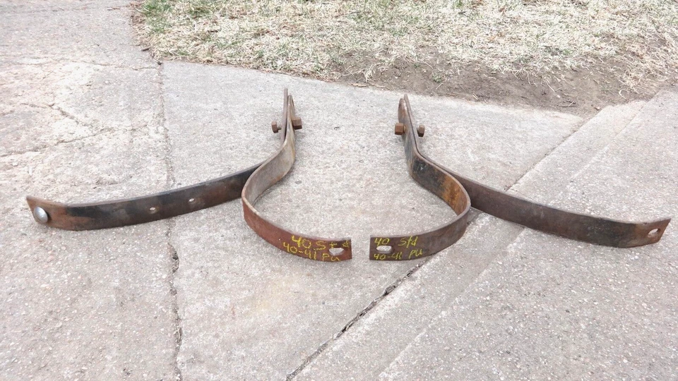 Ford Truck 1940 1941 soportes de parachoques delanteros par original camioneta 1/2 tonelada '40 horas Foto 1 de 4