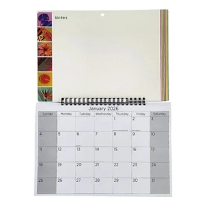 2026 Large Monthly Calender Wall Hanging Planner Fruits Design With Memo Board - Picture 1 of 8