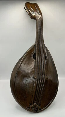 Royal Cast Metal Mandolin Wall Hanging Decor Musical Instrument, Vintage - Image 1 of 4