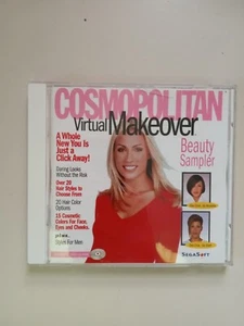 Pre-Owned Cosmopolitan Virtual Makeover PC (Win/Mac CD-ROM 1998) Deluxe Sampler - Picture 1 of 24
