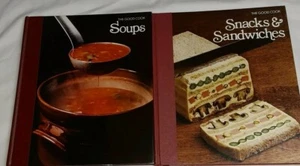 The Good Cook Time Life Soups and Snacks & Sandwiches Lot of 2 Hardcover - Picture 1 of 5
