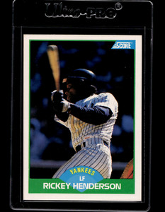 1989 Score  #70 Rickey Henderson