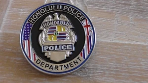 Honolulu Hawaii Police Department HPD Saint Michael Challenge Coin - Bild 1 von 9