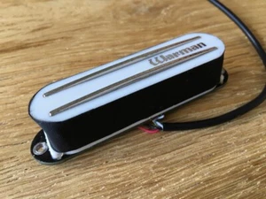 Warman Peacemaker White Single coil size 4 wire humbucker electric guitar pickup - Picture 1 of 2