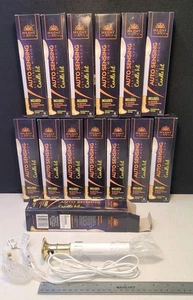 NUEVAS velas de ventana Holiday Joy vela eléctrica de 9" de alto con detección automática de 5 pies. cable - Imagen 1 de 12