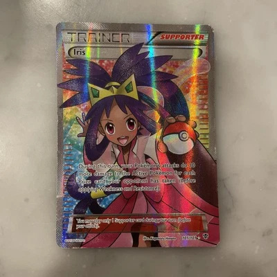 Iris 101/101 Pokemon Card TCG Plasma Blast Set Holo PLAYED CONDITION - Image 1 of 2