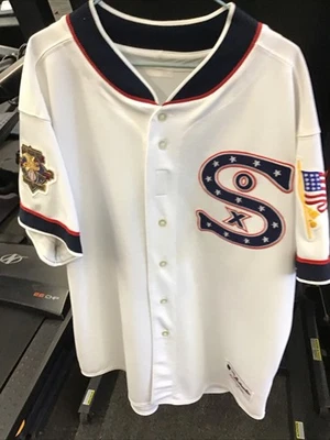 Camiseta Majestic Auténtica 100 Años Medias Blancas Chicago Talla 54 De Colección Foto 1 de 4