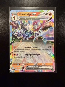 Pokemon Ceruledge ex 036/191 Sv08: Surging Sparks Holo (NM) - Picture 1 of 2