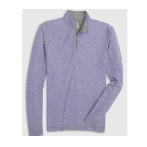 Johnnie O Herren Gr. M Jameson Pompei lila 1/4 Zip gestreiftes Hemd El Conquistador - Bild 1 von 14