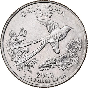[#225623] United States, Quarter, 2008, U.S. Mint, Copper-Nickel Clad Copper, MS - Picture 1 of 2