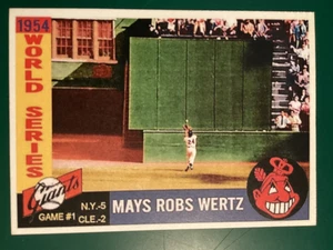 1955 Topps Style Willie Mays The Catch San Francisco Giants Variation Card - Picture 1 of 2