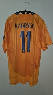 Camiseta Adidas Visitante Rodrygo #11 Talla XXL Real Madrid 2024-'25 Nueva con Etiquetas Foto 1 de 4