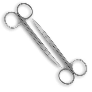 Iris Scissors Curved & Straight 4.5" - Precision Cutting for Surgical & Denta... - Picture 1 of 7