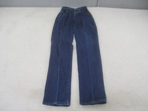 VTG Rockies Jeans Womens Juniors 27 Blue Denim High Waist Made In USA 36'' Insea - Picture 1 of 10