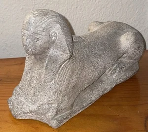 Egyptian Amenhotep II Sphinx Sculpture Statue MMA Metropolitan Museum of Art 7" - Picture 1 of 7