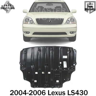 Nuevo protector contra salpicaduras del motor delantero bajo cubierta para Lexus LS430 2004-2006 Foto 1 de 4