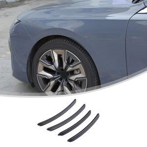 Car Front Rear Wheel Fender Eyebrow Lip For BMW 7 Series 2023+ ABS Black Trim - Picture 1 of 11