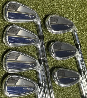Callaway Paradym Iron Set 5-PW, AW Regular Flex Steel Elevate MPH 95 NEW! - Image 1 of 4