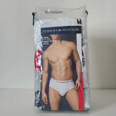 5 TOMMY HILFIGER MENS Briefs 100% COTTON CLASSICS BRIEFS SIZE XL - Image 1 of 4