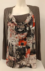 * TAIFUN LUCCA túnica encantadora talla 46 F 48 E 50 GB 20 US 16 NUEVO - Imagen 1 de 8