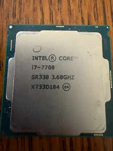Intel Core i7-7700 CPU Processor 3.60GHz SR338 - Bild 1 von 2