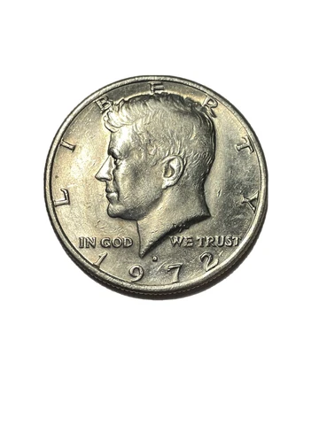 1972 D Kennedy Half Dollar Coin Rare Cover
